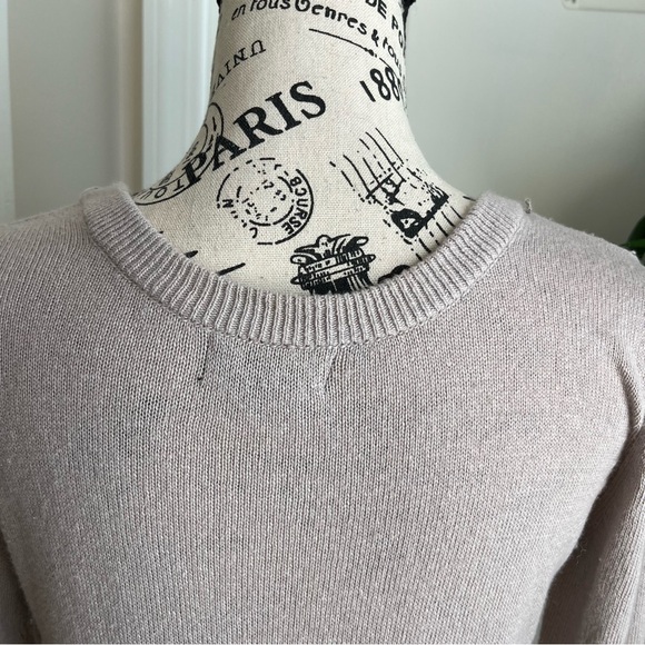 Mandee Knit Scoop Neck Sweater Gray Sz L - Picture 12 of 16